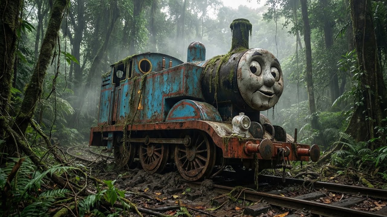 We Found ABANDONED Thomas the Tank Engine Rusted in a Barn... 6 Month Restoration
