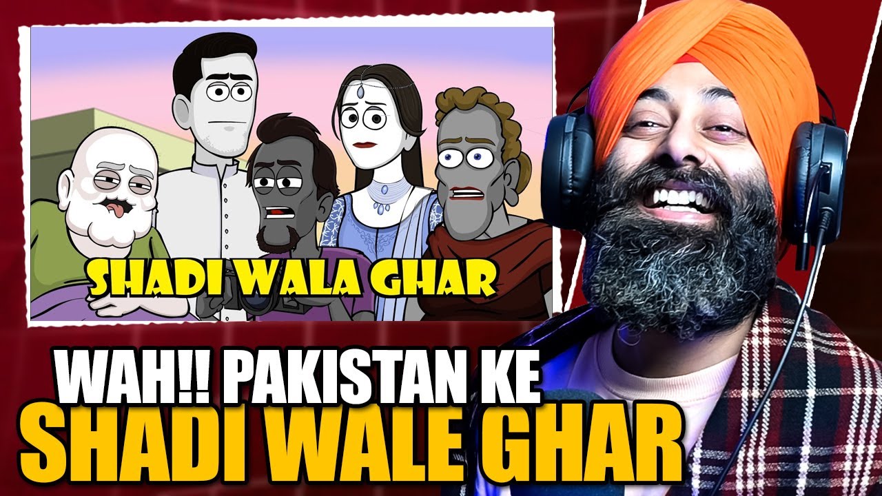 Indian Reaction on Shadi Wala Ghar | Sharum Ki Sketchbook