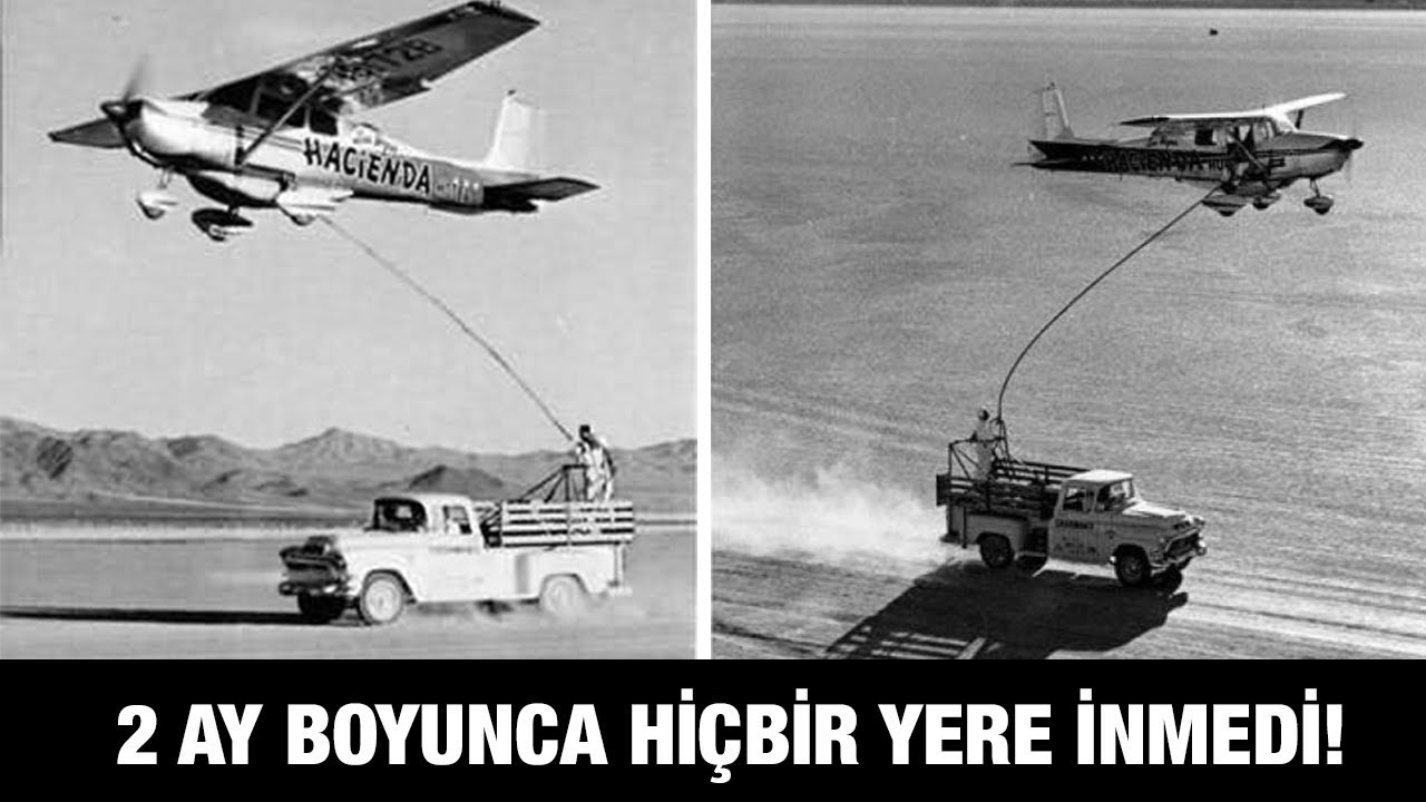 ARALIKSIZ 64 GÜN 22 SAAT BOYUNCA UÇMAK!