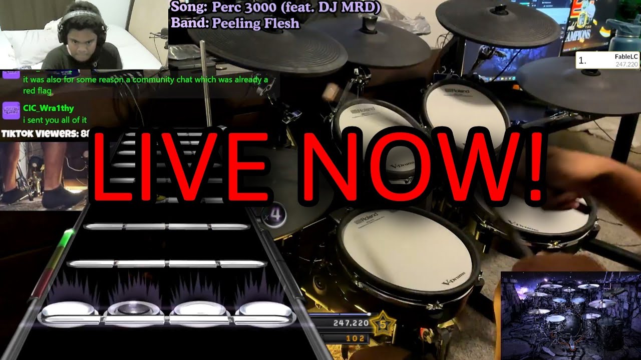WHAT A GOOD DAY FOR DRUMS! | VST + CLONE HERO | ALSO LIVE ON TIKTOK AND TWICH