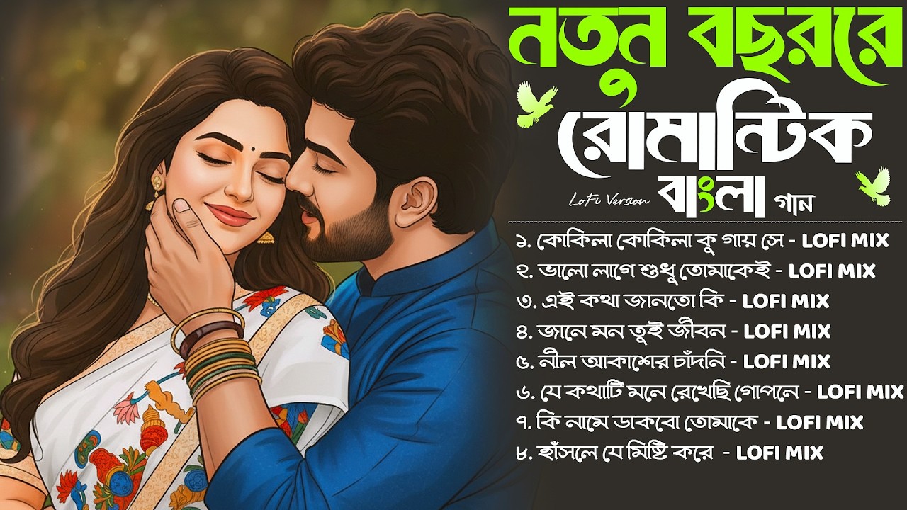 নতুন বছরের রোমান্টিক বাংলা Lo-Fi Jukebox 2026 | Best Bangla Love LoFi Mix | Late Night Chill Vibes .