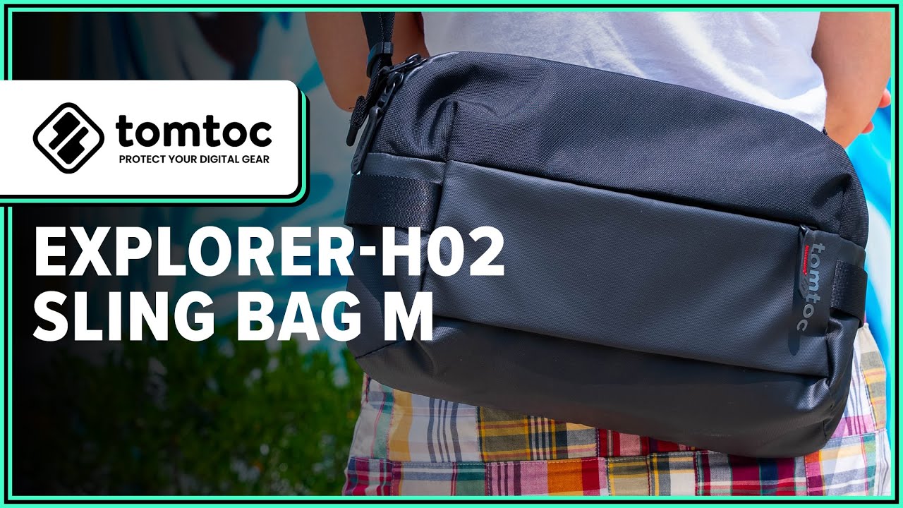 tomtoc Explorer-H02 Sling Bag M Review (2 Weeks of Use)