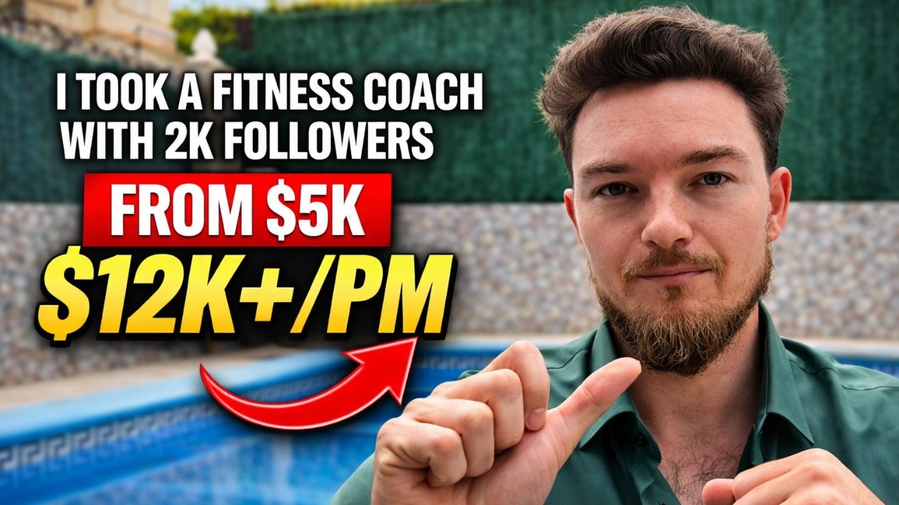 I took a fitness coach with 2k followers from $5k - $12k p/m