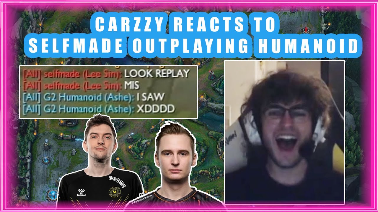 VIT Carzzy Reacts to FNC HUMANOID Being OUTPLAYED by SELFMADE 👀