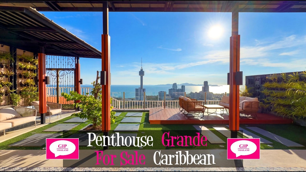 PENTHOUSE Grande Caribbean Condo Resort, Pattaya, 10 Bedroom, 12 Bathroom, ฿290,000,000 Triplex Sale