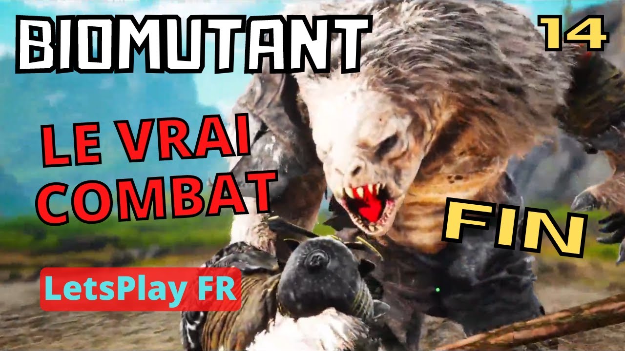 [BIOMUTANT] TORTIPOUF & LUPA LUPIN Dernier Combat - FIN | Mercenaire Aura Ténèbres - Gameplay FR