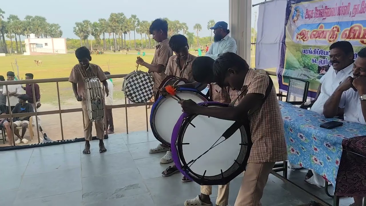 GHSS.T.S.PETTAI - SCHOOL ANNUAL FUNCTION -DRUMS