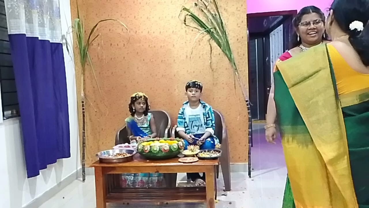 Sankranti Celebrations 🎊🎊 | Bhogi pallu video