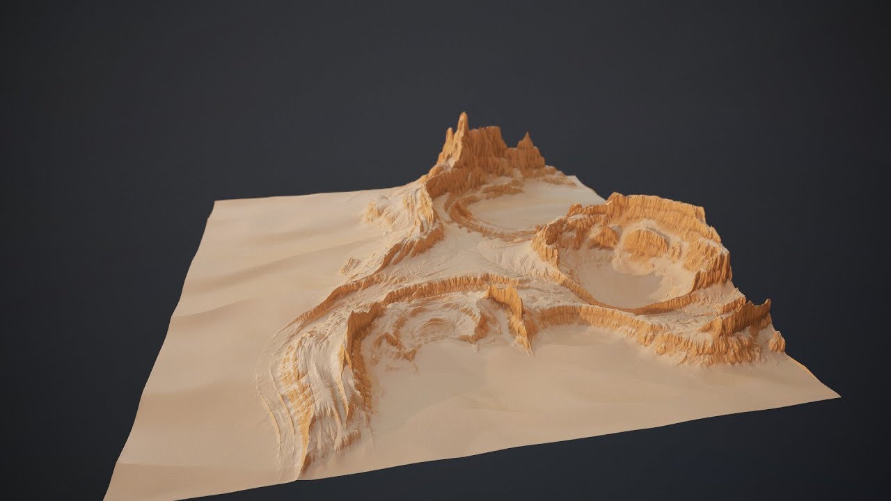 Gaea Tutorial | Strange Desert Formations Breakdown