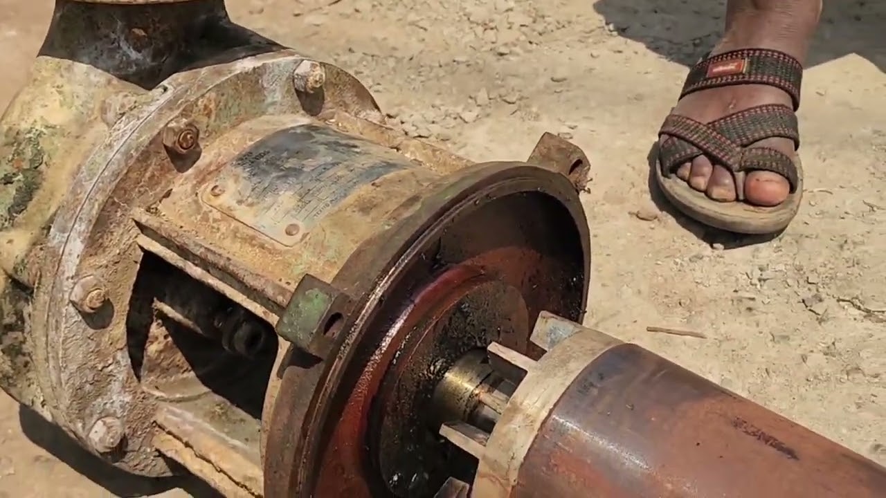 TEXMO MONOBLOCK MOTOR: BEARING, GLAND BUSHING REPLACEMENT. 