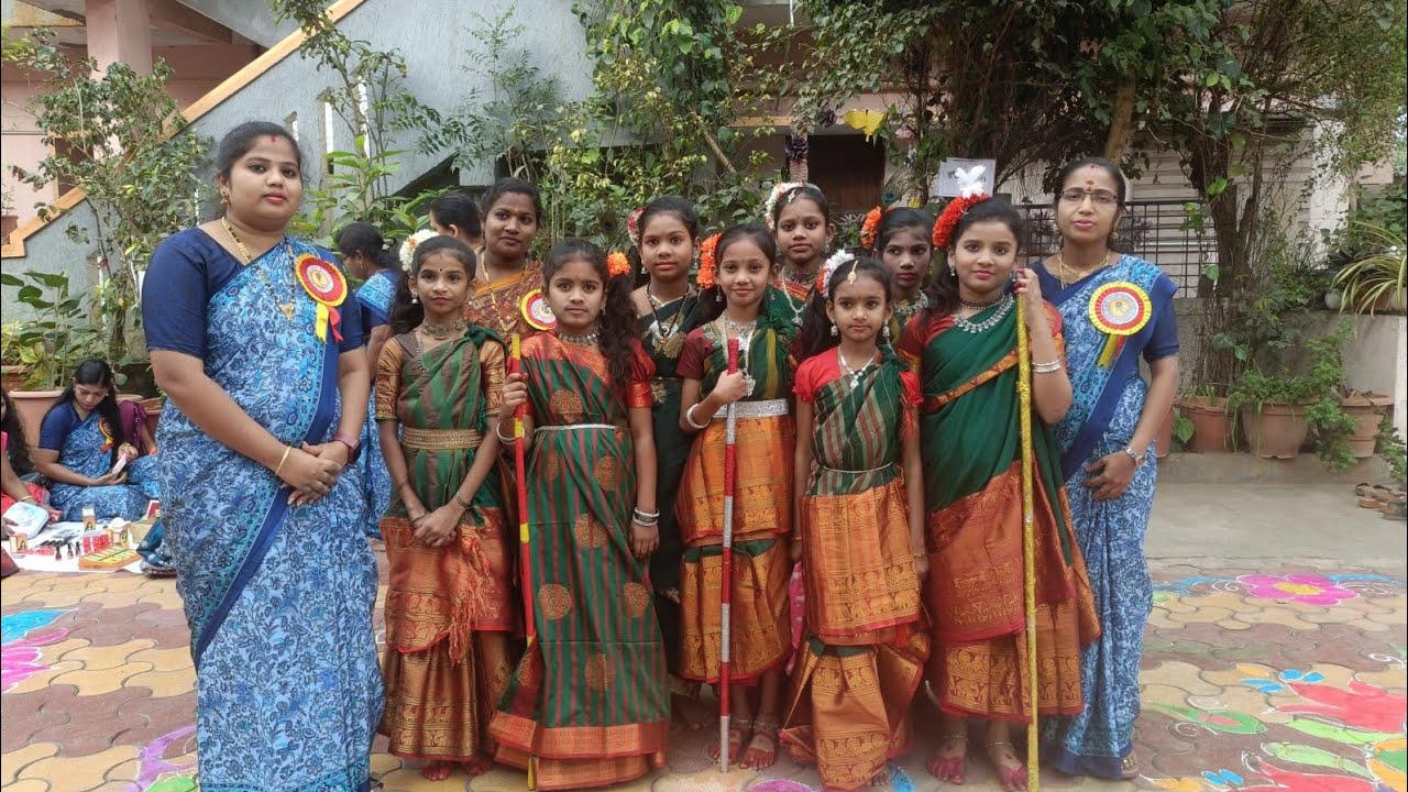 ముగ్గుల ముంగిట మురిసిన కోయ అడుగులు 2K26 ...#SchoolofFutureInnovators#TheSunSchoolBhimili
