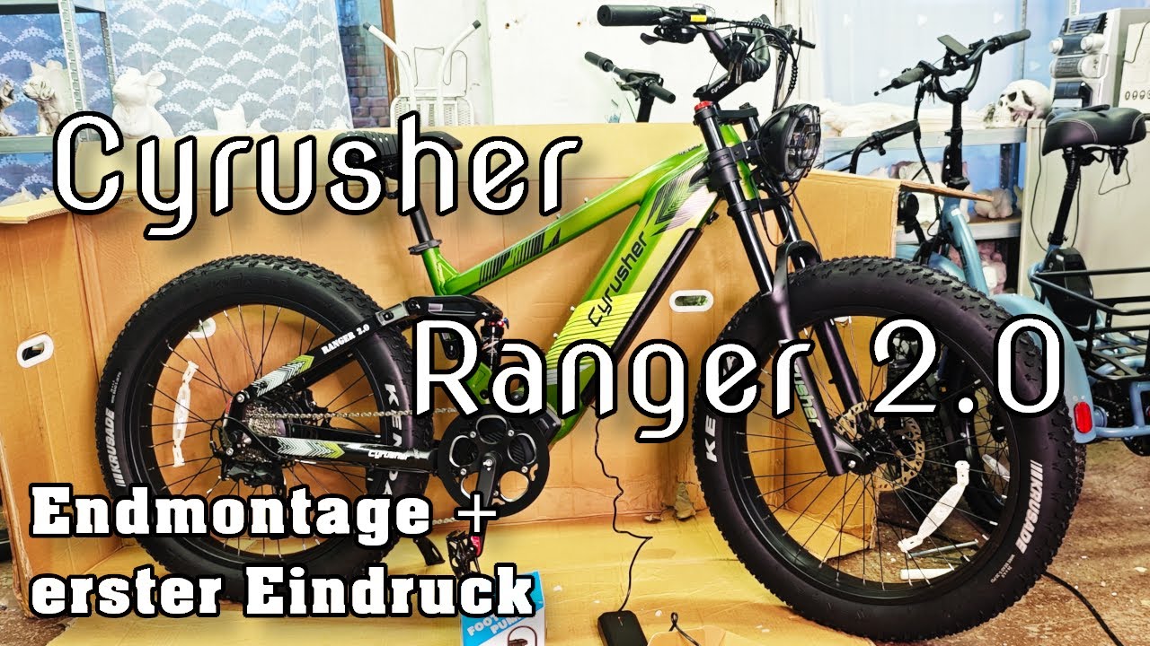 Cyrusher Ranger 2.0, für mich mit Abstand der Platz 1 unter den Fat-Bikes