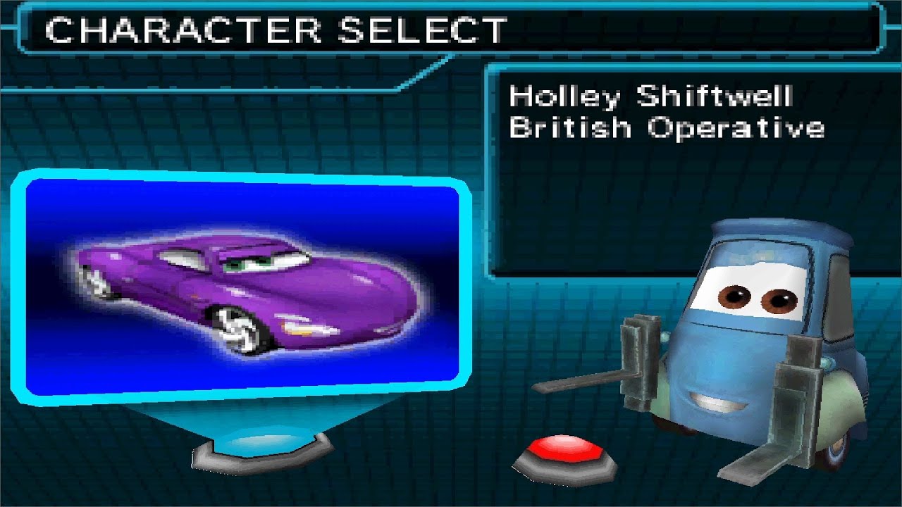 Cars 2 DS - Holley Shiftwell Gameplay (DeSmuMe)
