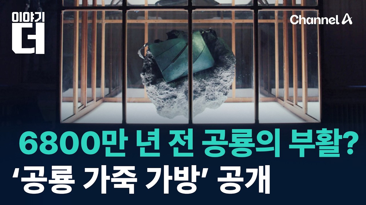 6800만 년 전 공룡의 부활?&hellip;&lsquo;공룡 가죽 가방&rsquo; 공개 / 채널A / 이야기 더