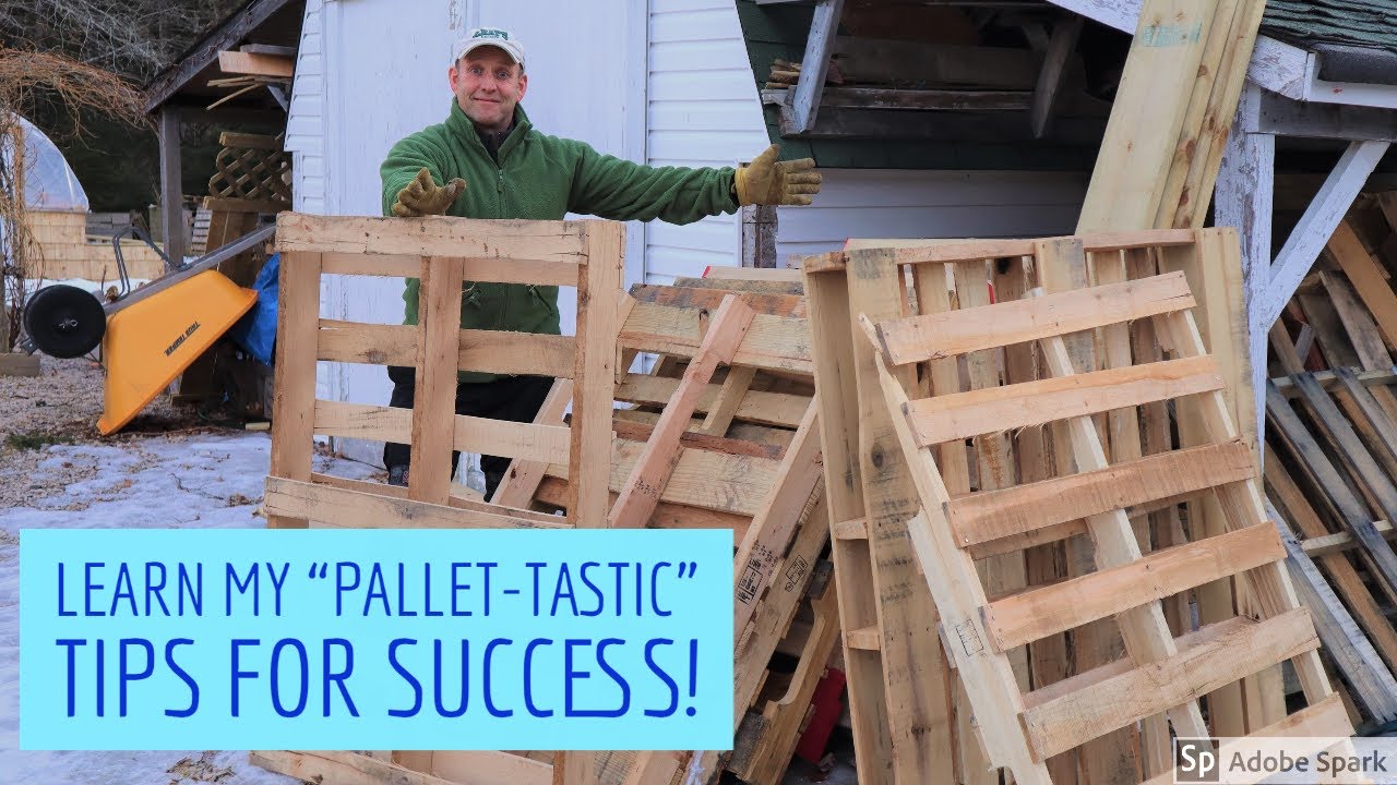 How to take a Pallet Apart the Easy Way Pt 2 - Tips for Success