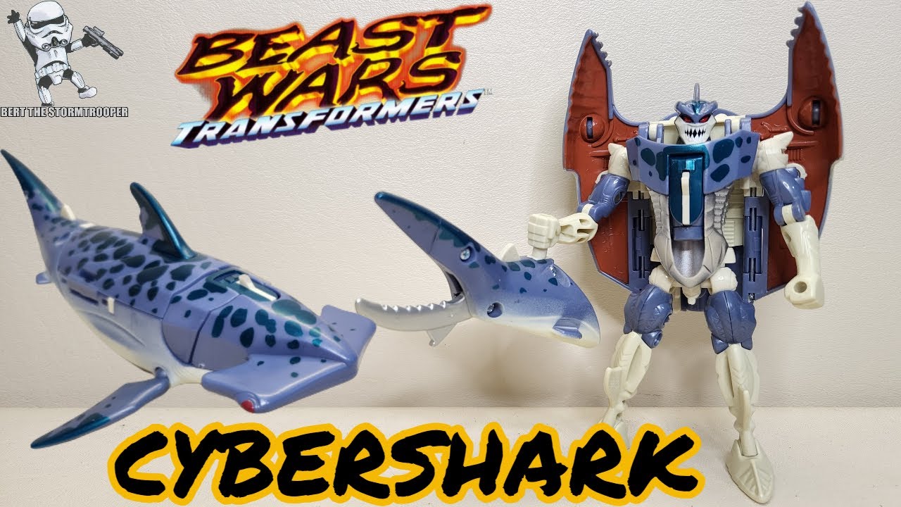 Обзор переиздания Beast Wars CYBERSHARK! Обзоры Bert The Stormtrooper Transformers!
