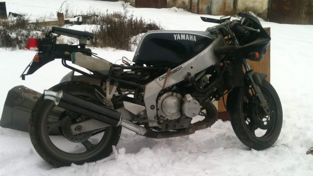 Старый убитый спортбайк Yamaha FZR250R- восстановить или сдать в металл?