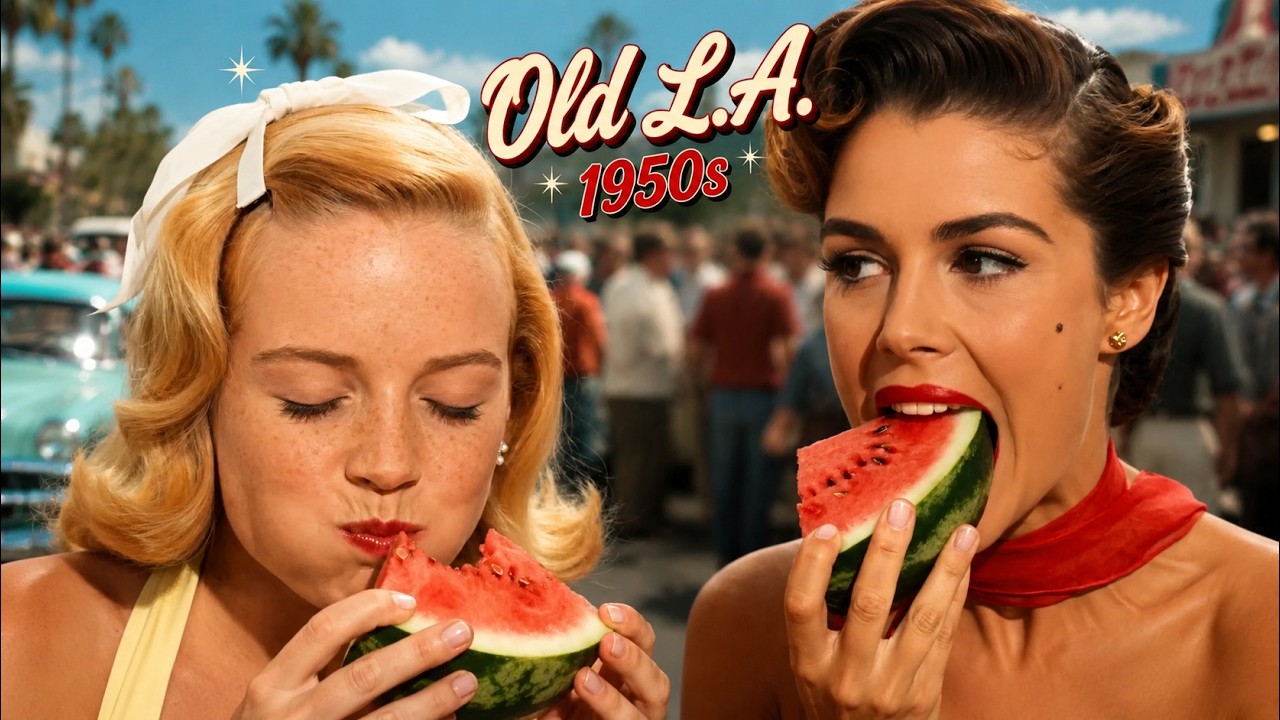 Vintage Rock & Roll | Back to Old L.A. 🚗 1950s Music