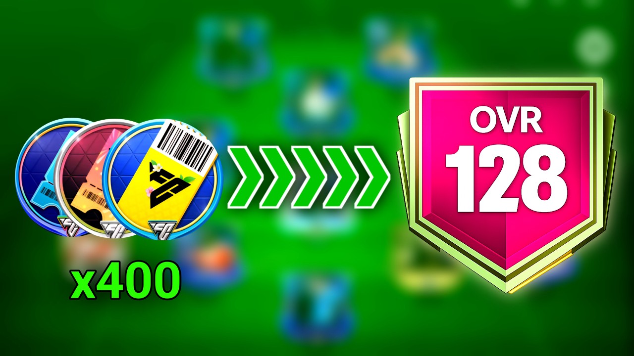 How Much OVR You Can Reach With 300 Draft Voucher On a New Account In 5 Days? 🔥 #fcmobile 