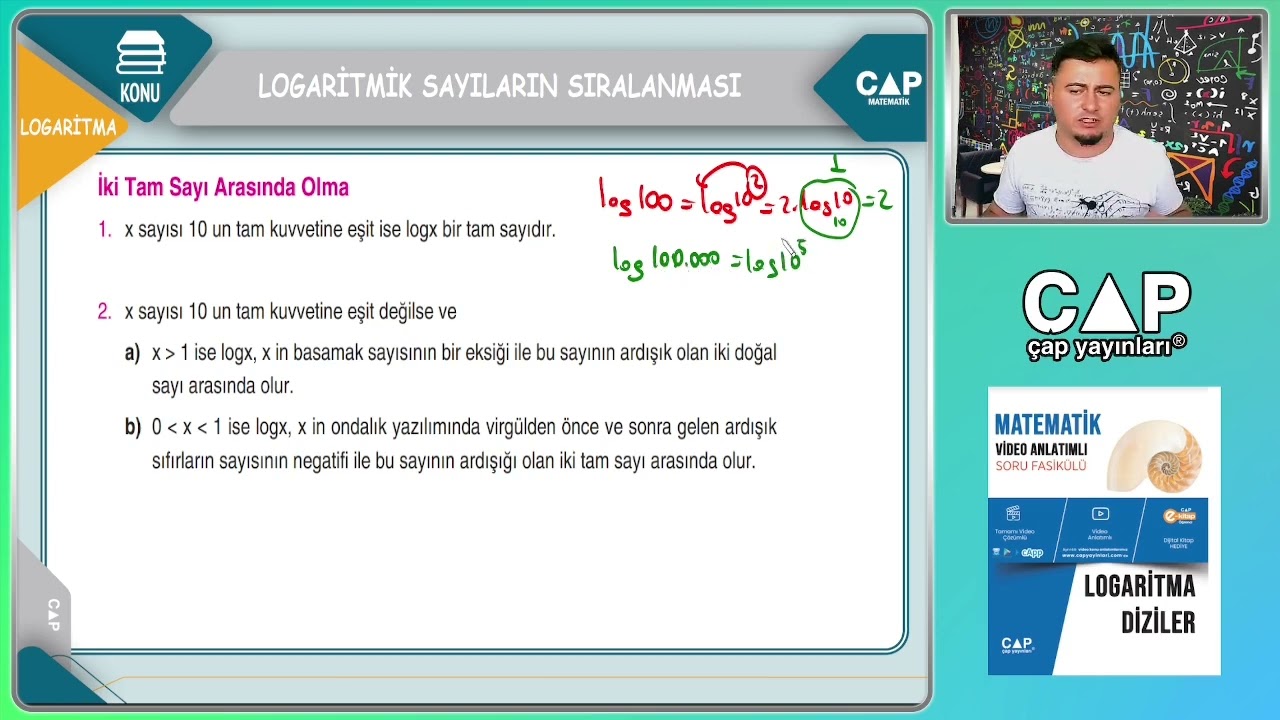 Logaritma-Sayfa52-Logaritmik Sayıların Sıralanması