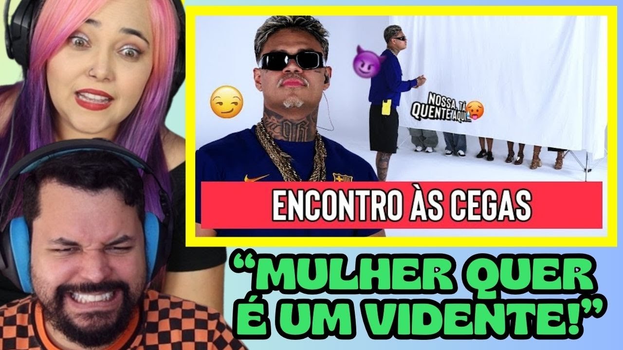 ENCONTRO ÀS CEGAS COM CABELINHO Aqueles Caras ‹ REACT ›
