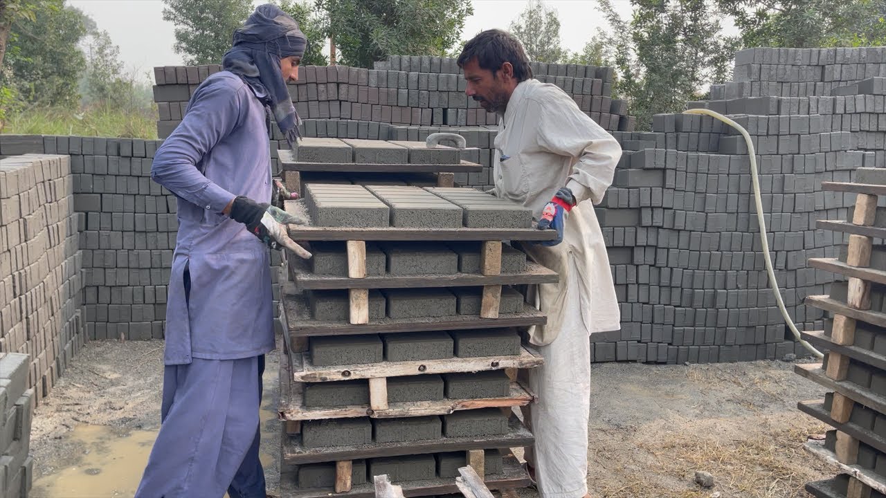 Tuff Tile Plant Process | Paver Block Manufacturing in Detail