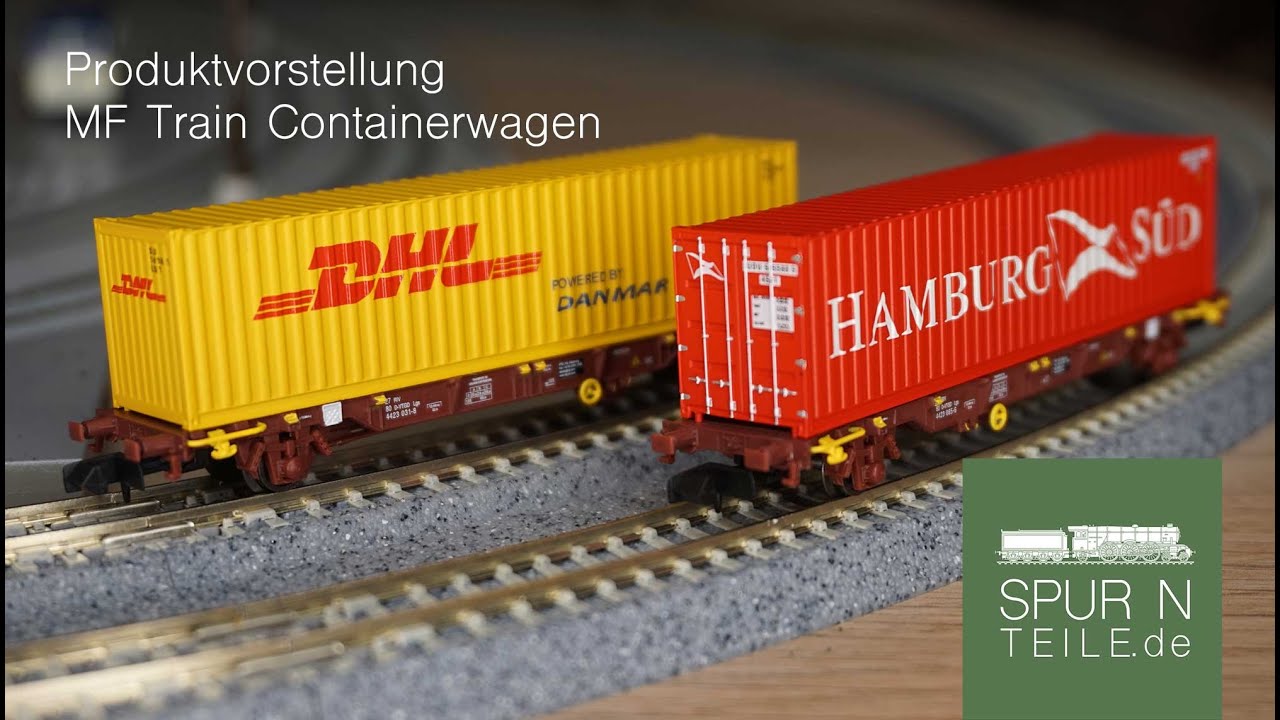 Produktvorstellung - MF Train - Containertragwagen