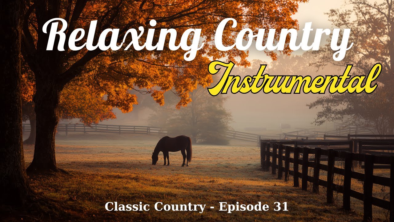 Classic Country Instrumental – 1 Hour of Peaceful Music for Study, Rest & Sleep (No Vocals) | Ep.31