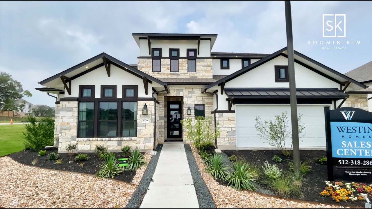 Westin Homes | Provence | Asher II | 3308 SF | 5 Bedrooms | Model Tour | Austin, TX.