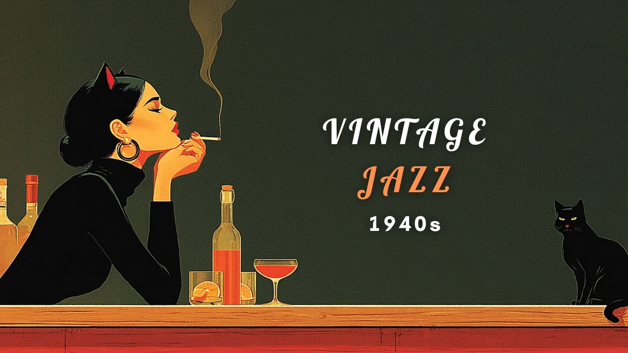 1940's Vintage Jazz Playlist - The diamond tip knows no lies. | MEOW JAZZ