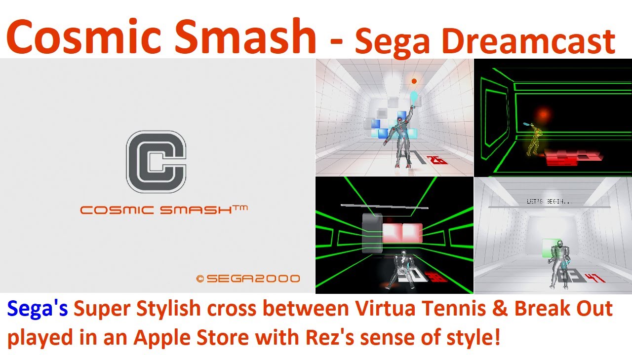 Cosmic Smash - played on Sega Dreamcast