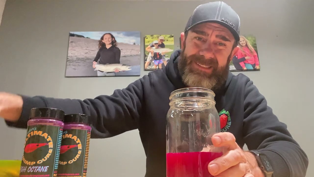How to cure Coon Shrimp Prawns with Ultimate Egg Cure for Spring Chinook in Drano / Willamette River