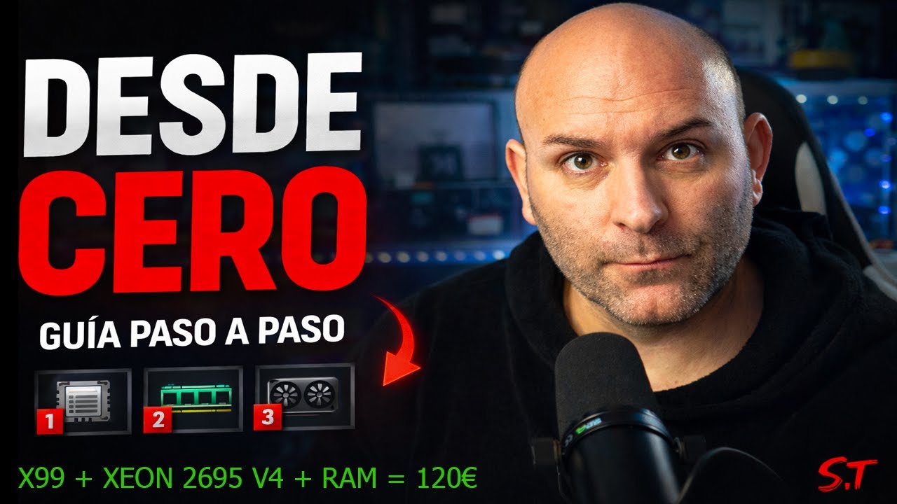 PC Gamer BARATO desde CERO | Montar y configurar X99 + Windows 11