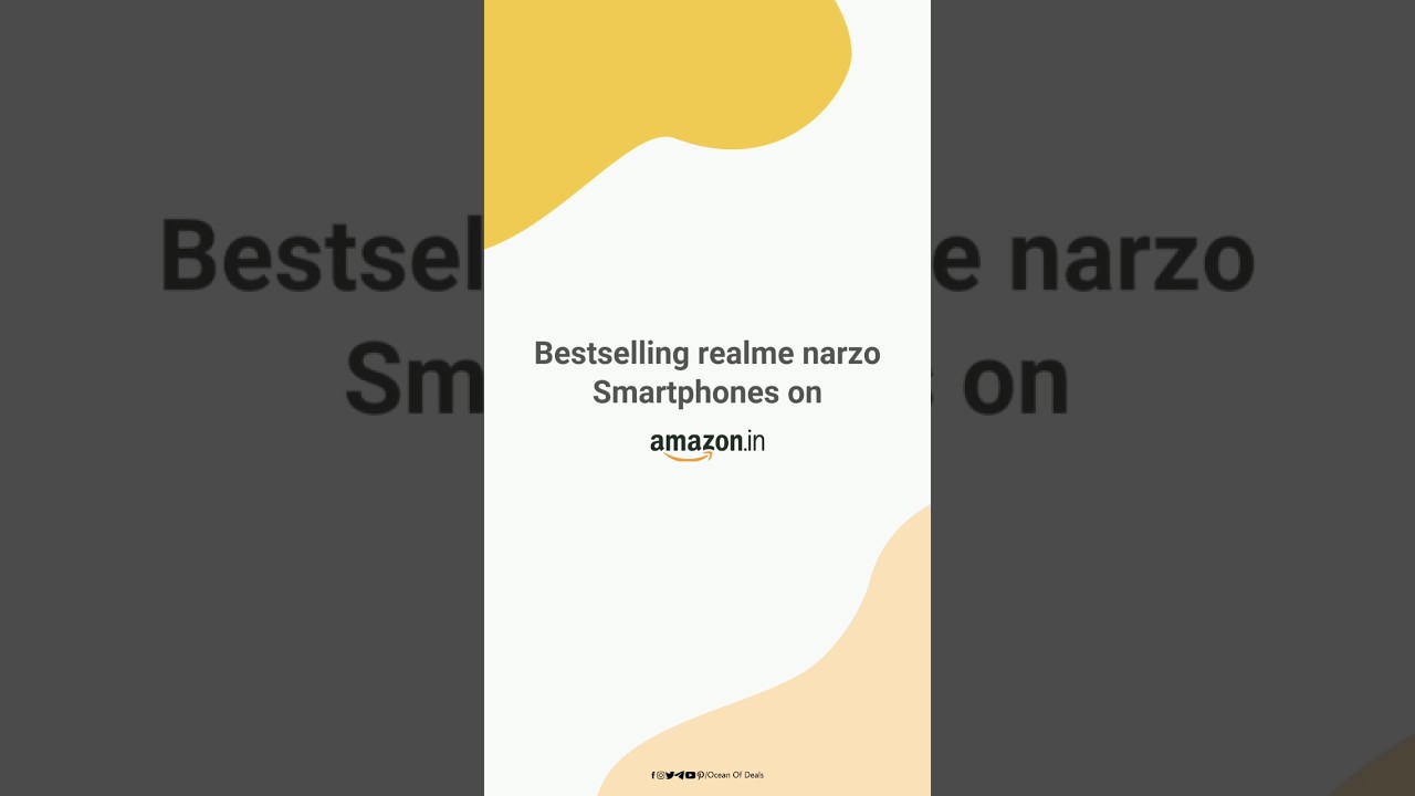 Bestselling realme narzo Smartphones on Amazon! #shorts #shortsvideo #shortsfeed #amazon #realme