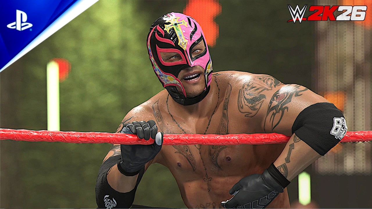 🛑CM Punk vs Rey Mysterio 🔥Armageddon 2008 |🛑WWE 2K26 Showcase