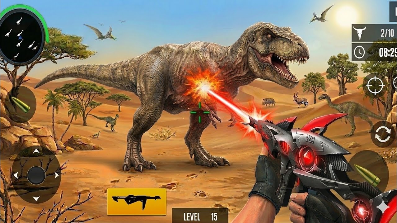 Wild Animal Hunter 3D: Epic Dinosaur Hunting Adventure 🦖| New 2026 Update Gameplay #40 