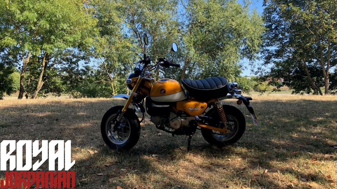Honda Monkey короткая поездка