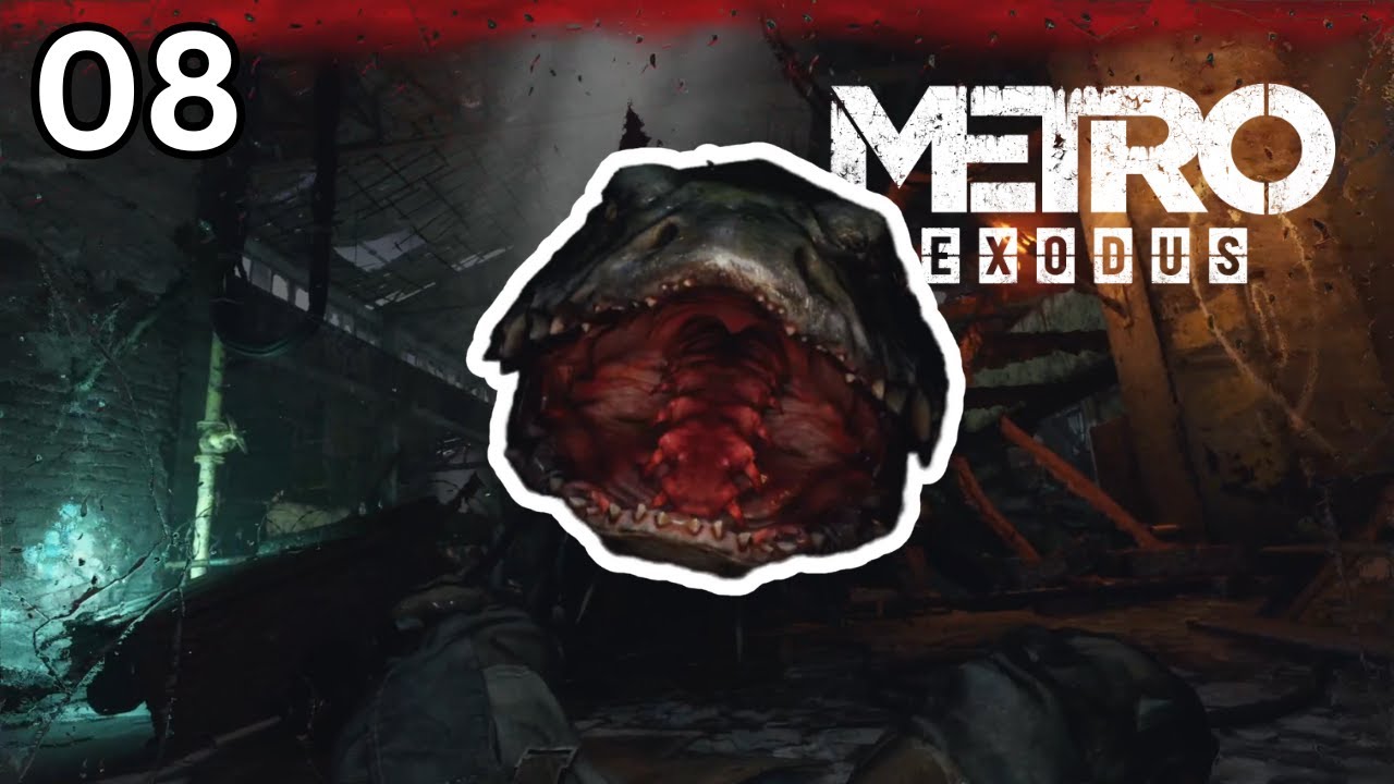 БОЛЬШАЯ РЫБА ПЫТАЕТСЯ МЕНЯ СЪЕСТЬ! (Metro Exodus - Прохождение - Часть 8)