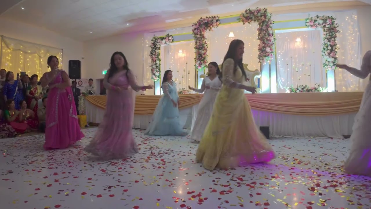 2025 Nepali Wedding Reception Performance Dance