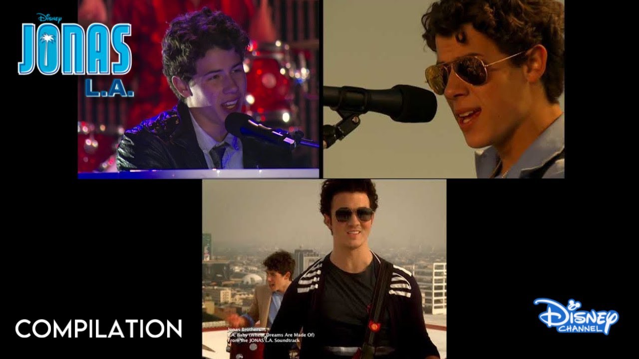 Jonas L.A. |  Music Video Compilation | Disney Channel | 480p