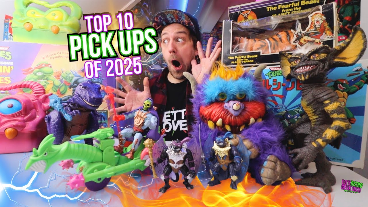 TOP 10 VINTAGE TOY PICK UPS OF 2025!