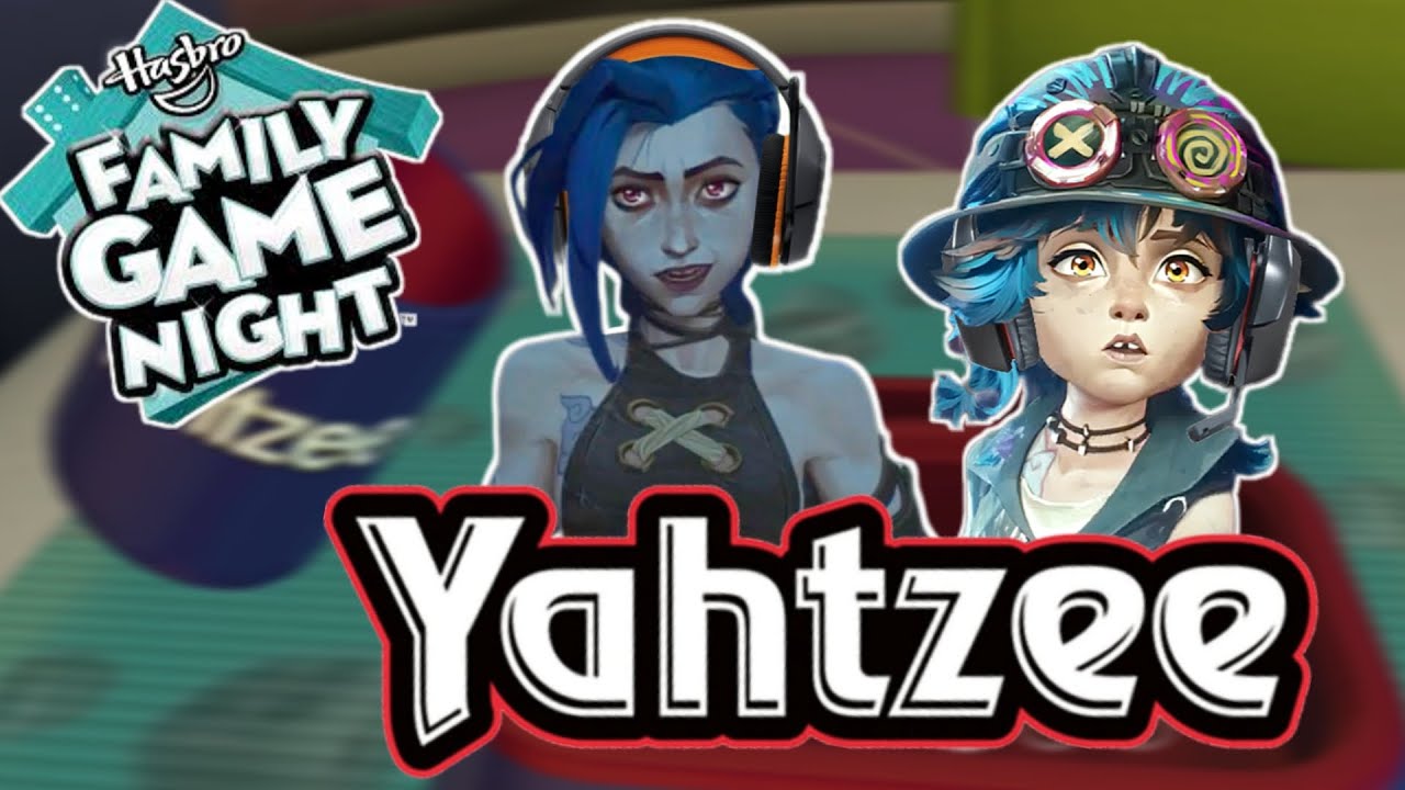 Jinx & Isha Play Hasbro Family Game Night - Yahtzee