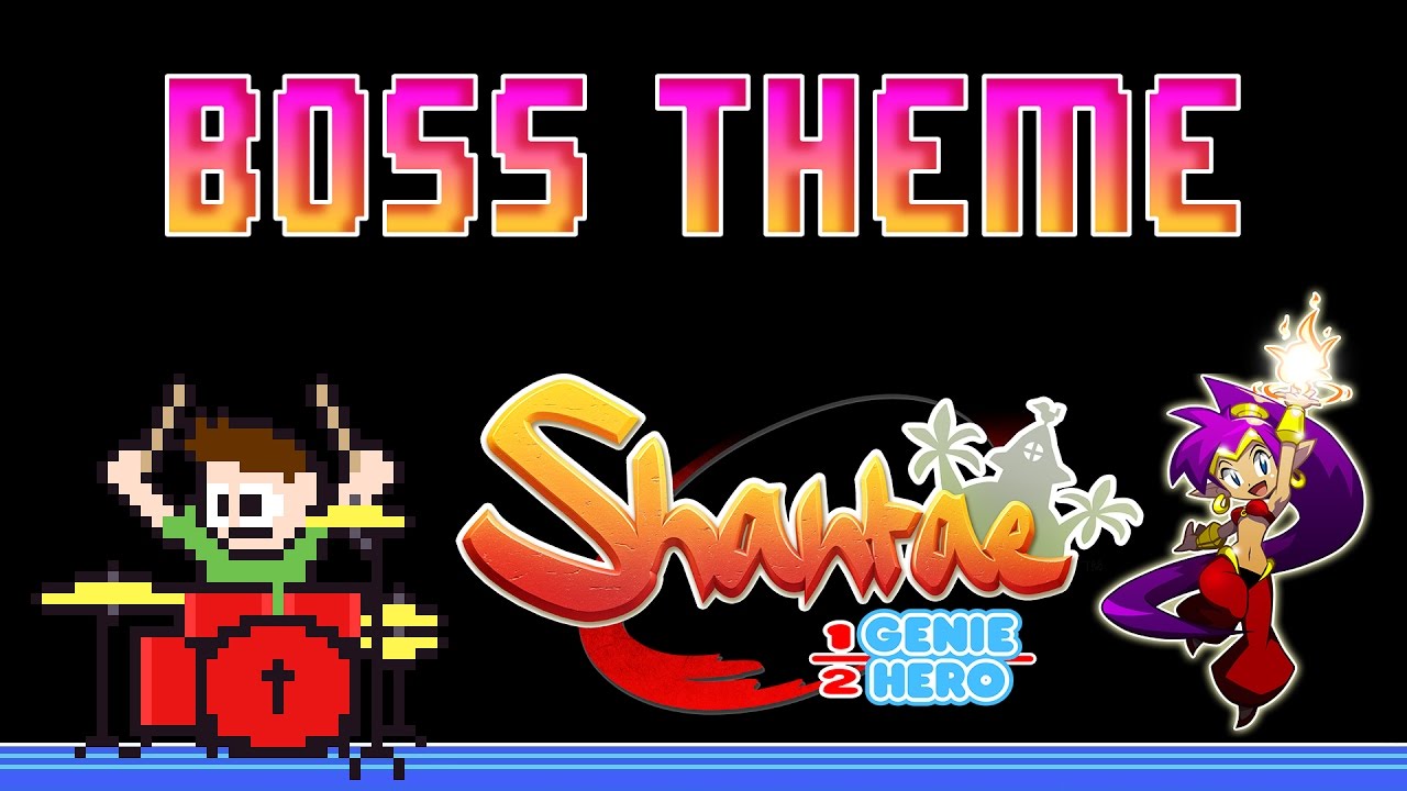 Shantae: Half-Genie Hero - Boss Theme (Drum Cover) -- The8BitDrummer
