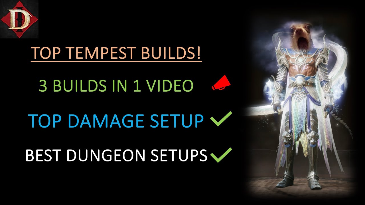 TEMPEST = POWER! - These Tempest builds for DPS and Dungeons has everything you need! (Full Guide)