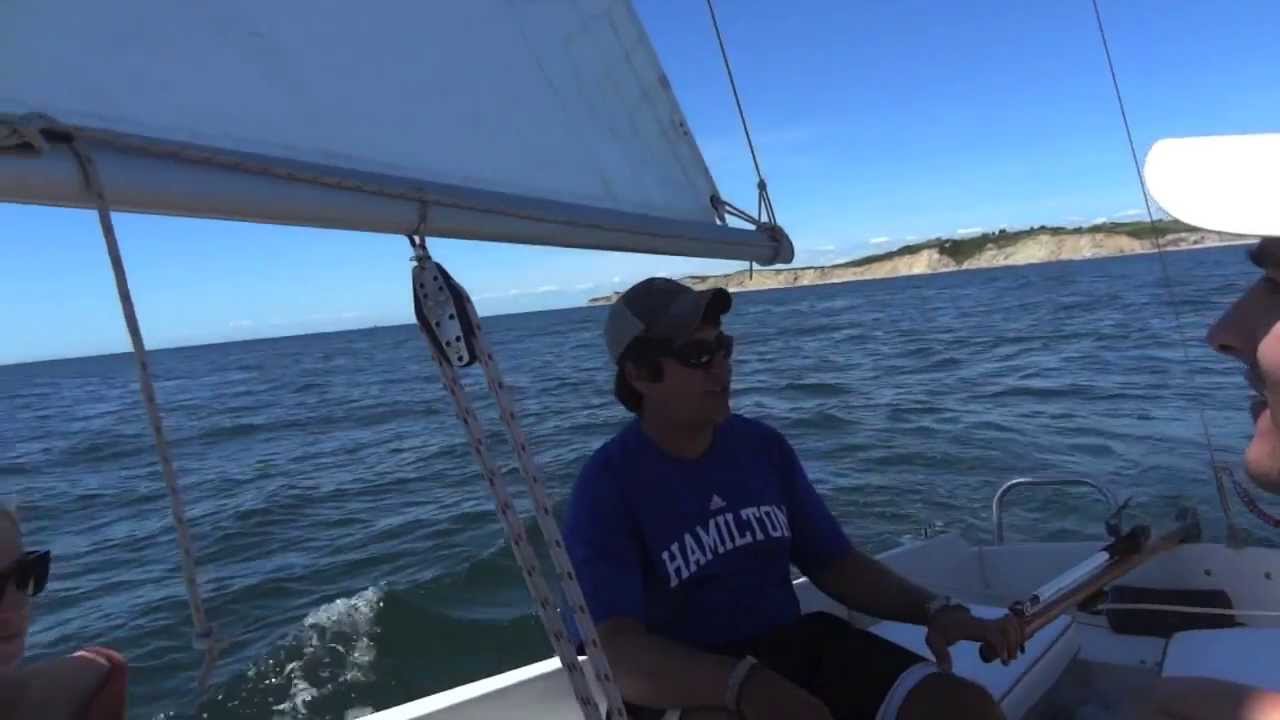 Sailing Around Block Island on the Bobbie K