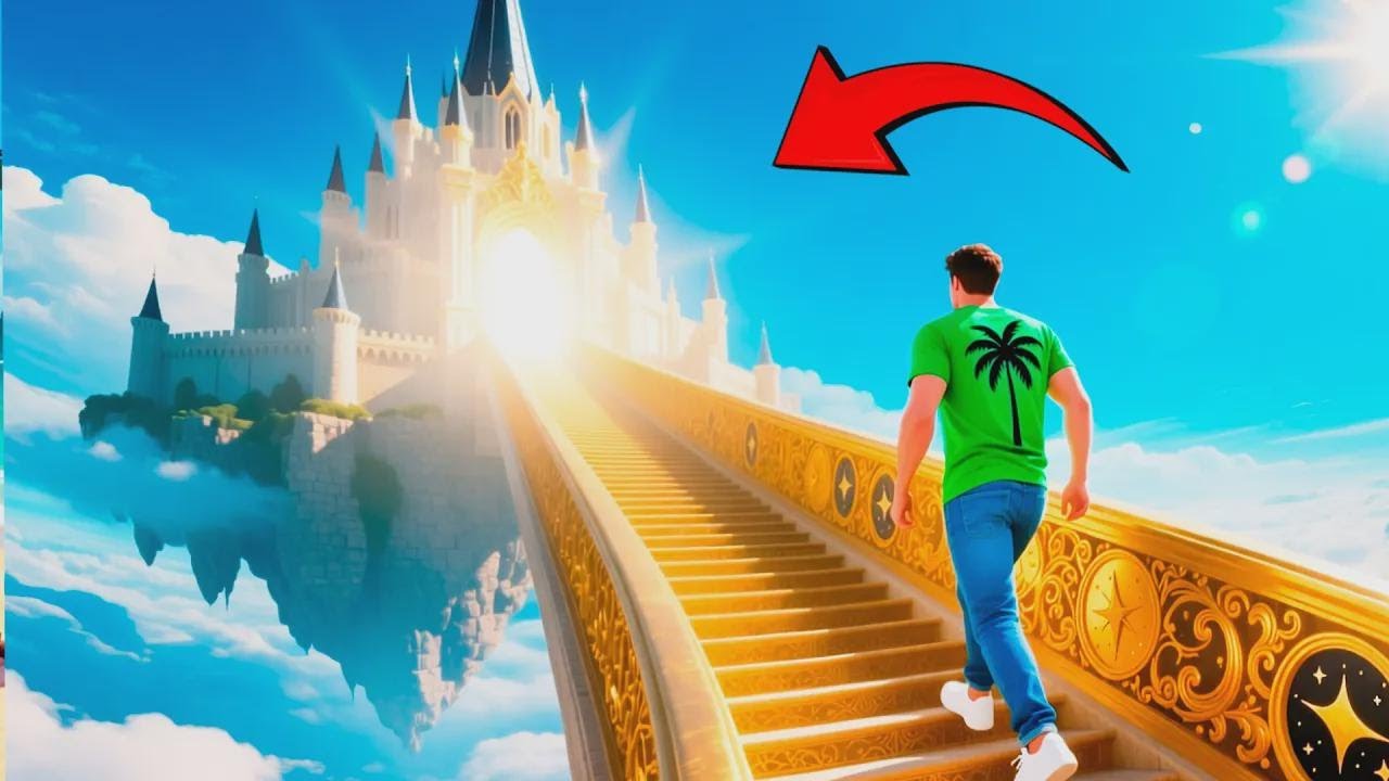 I Climbed the Stairway to Heaven and Met God in GTA 5! Heaven in GTA 5 Online
