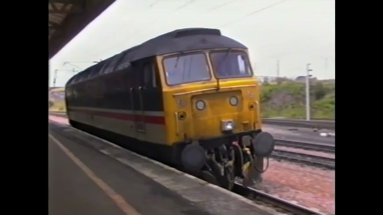 Railways of the 1980’s | A Day at Carstairs Jct | Freight | Passenger | #trains #railway