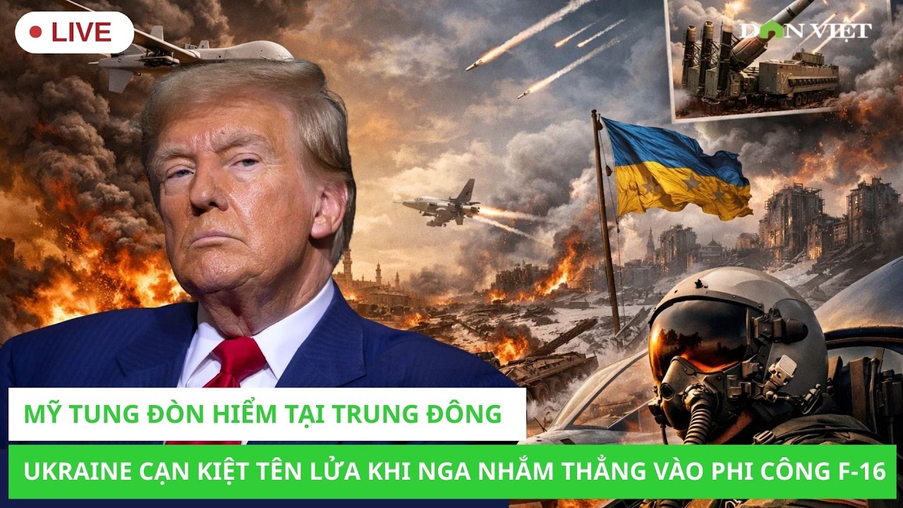 Thời Sự Quốc Tế Ngày 20/2: Mỹ tung đòn hiểm tại Trung Đông, Ukraine cạn kiệt tên lửa
