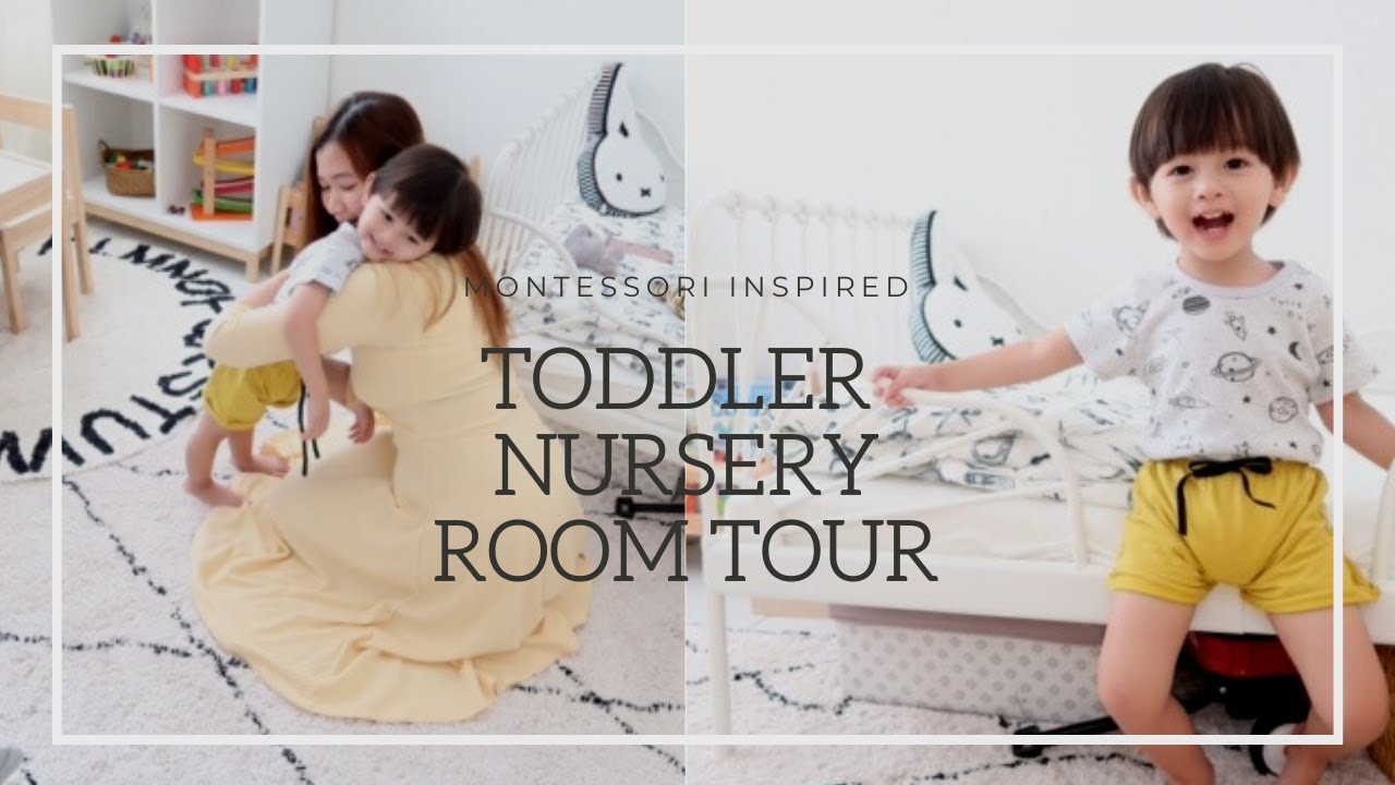 Baby Toddler Montessori Nursery Room Tour - Before & After
