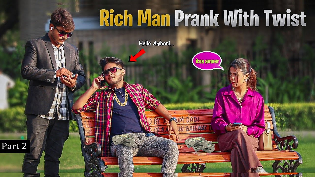 Rich Man Prank With a Twist | Part 2 | Prank in Pakistan | @ZaidChulbula